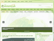 Tablet Screenshot of majalahislami.com